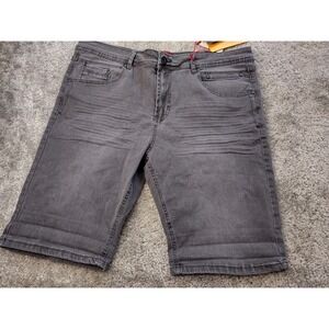 Truth Substance Denim Shorts Mens 36 Black Stretch Slim Fit  NWT‎